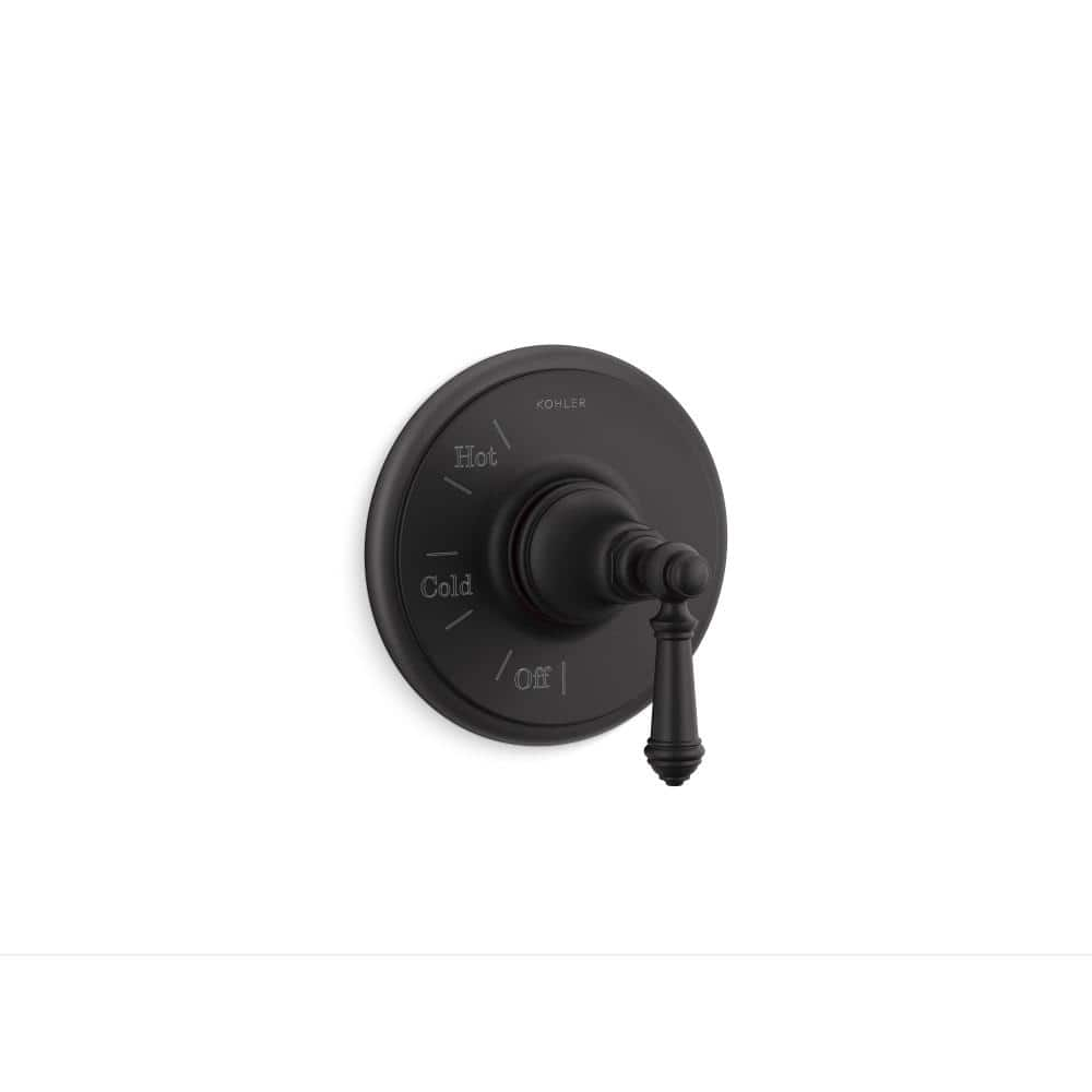 KOHLER Artifacts 1-Handle Rite-Temp Valve Trim with Lever Handle in ...