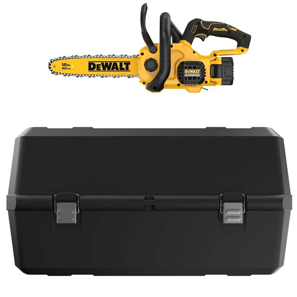 20V MAX Lithium-Ion 12in. Cordless Battery Powered Chainsaw Kit with (1) 5 Ah Battery, Charger and Chainsaw Case price history on PriceWatchPro