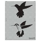 Stencil1 Hummingbird 2 Layer Stencil S1_2L_08 - The Home Depot