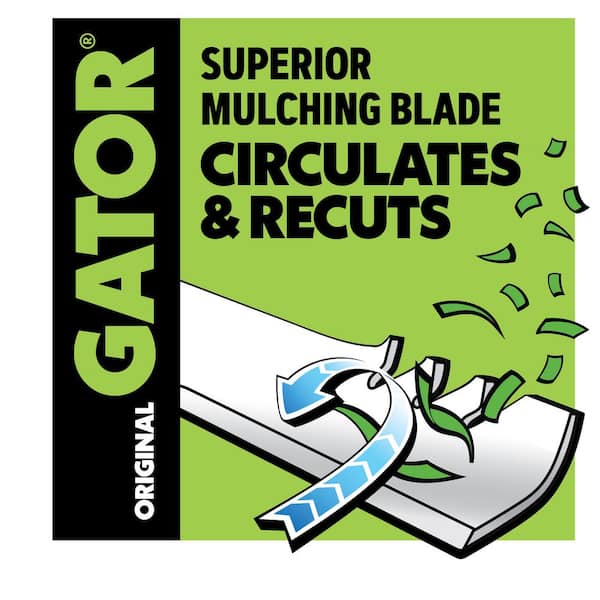 Riding Lawnmower Gator Blade for 42 in. Deck, Fits Cub-Cadet , Troy-Bilt, Craftsman, and Bolens, Set of 2 (42MGS1G32)