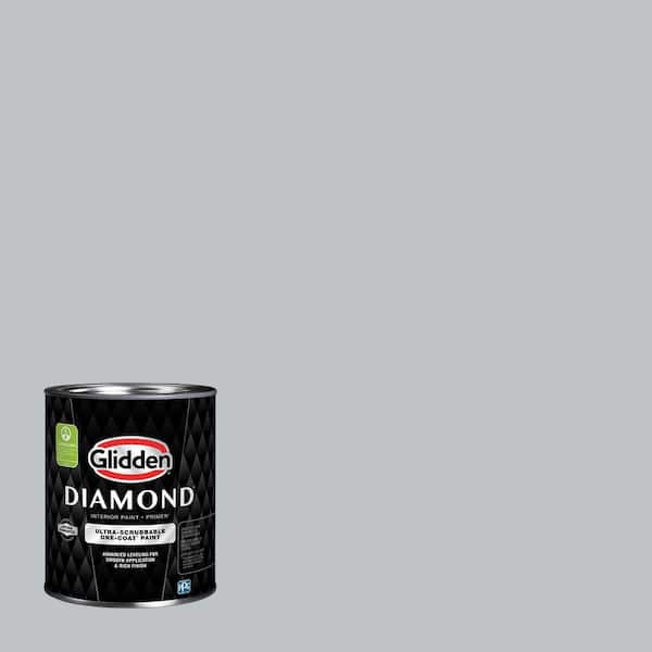 Glidden Diamond 1 qt. PPG0993-2 Train Flat Interior Paint with Primer