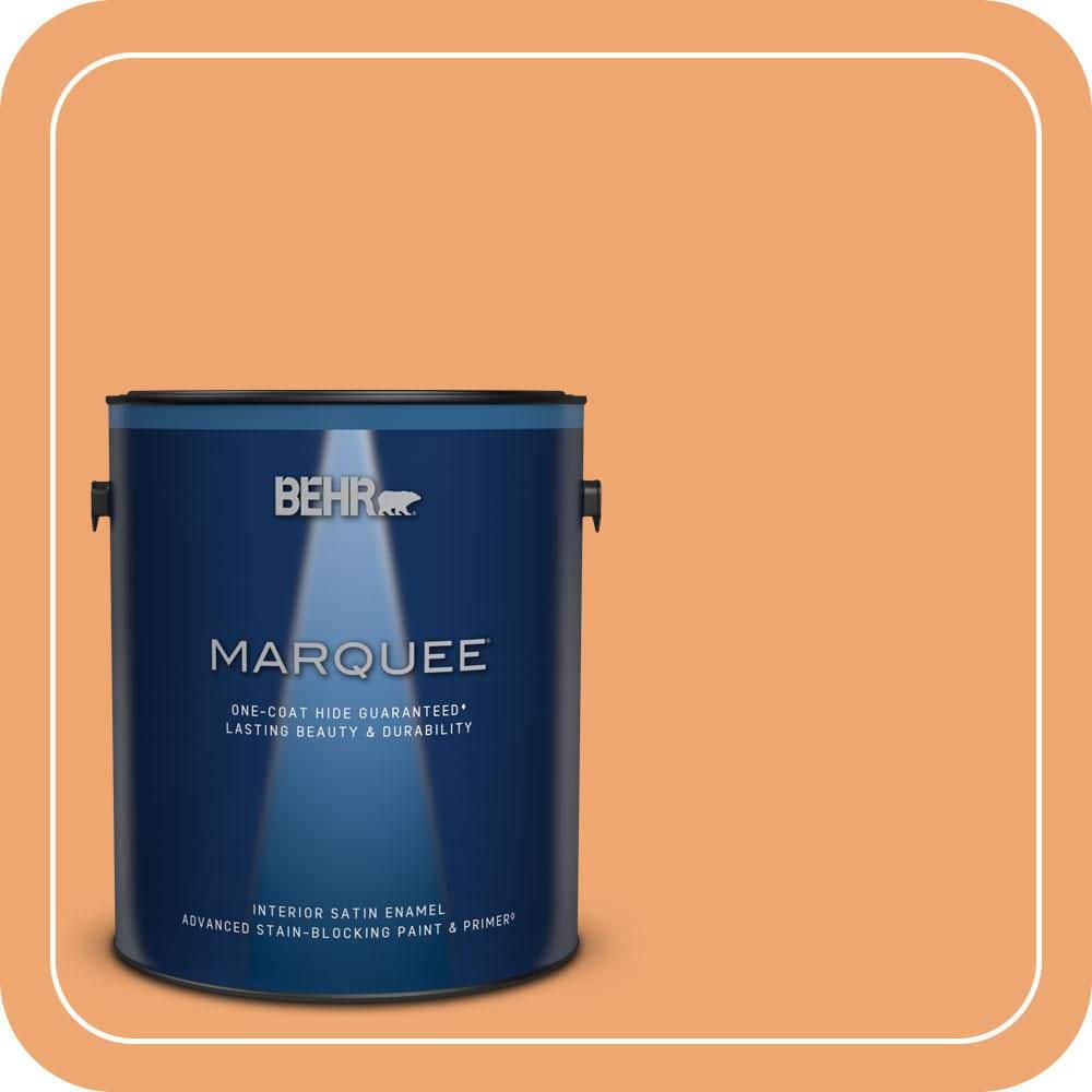 1 gal. Home Decorators Collection #HDC-SP16-04 Apricot Jam Satin Enamel Interior Paint & Primer price history on PriceWatchPro