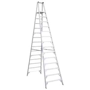 20 ft. Reach Aluminum Platform Step Ladder with 300 lb. Load Capacity Type IA Duty Rating