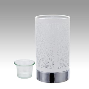 White Style Forest Touch Lamp Essential Oil Diffuser and Wax Warmer