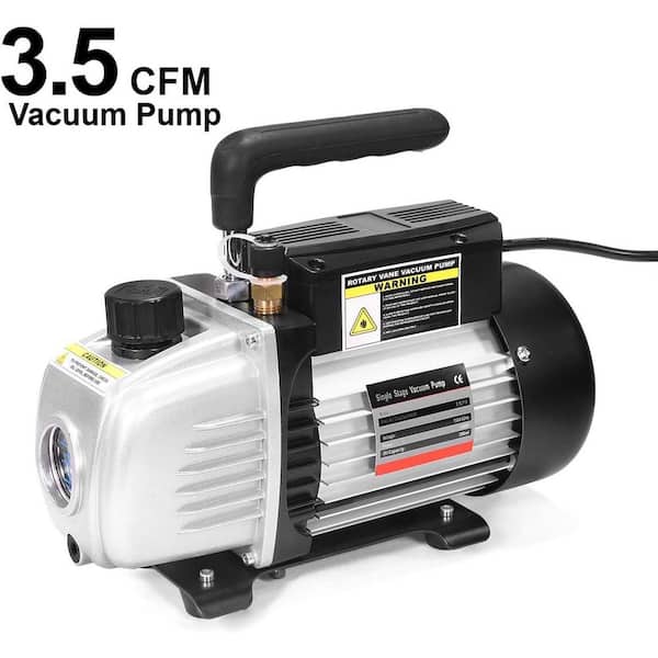 STARK USA 1/4 HP 3 CFM Rotary Air Vacuum Pump HVAC A/C Refrigerant