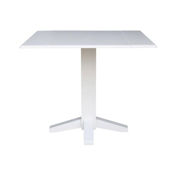 white table square