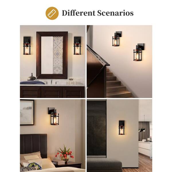 Rustic wall lights online for living room