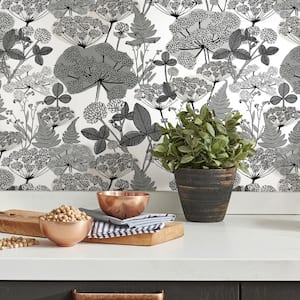 Grey and Taupe Niittypolku Peel and Stick Wallpaper (Covers 28.29 sq. ft.)