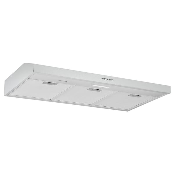 Ancona 36 in. 110 CFM Convertible Under Cabinet Range Hood in Stainless Steel
