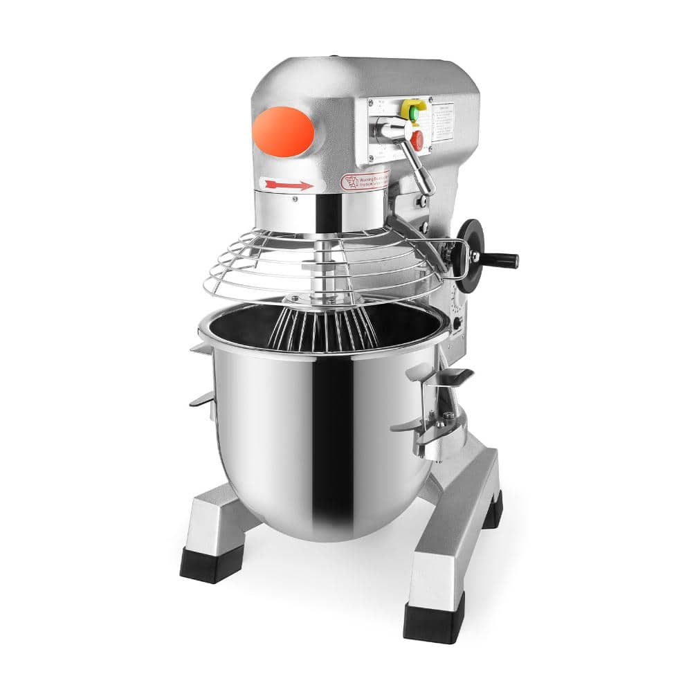 Commercial Stand Food Mixer 10Qt, 450W, 3 Speeds 110/178/390 RPM, 110V, Stainless Bowl, Dough Hook Whisk Beater price history on PriceWatchPro