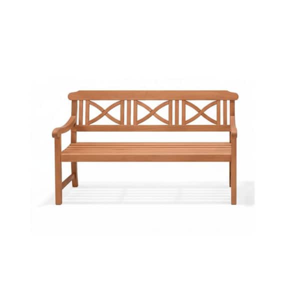 Palma Solid Wood 100% FSC Patio Bench