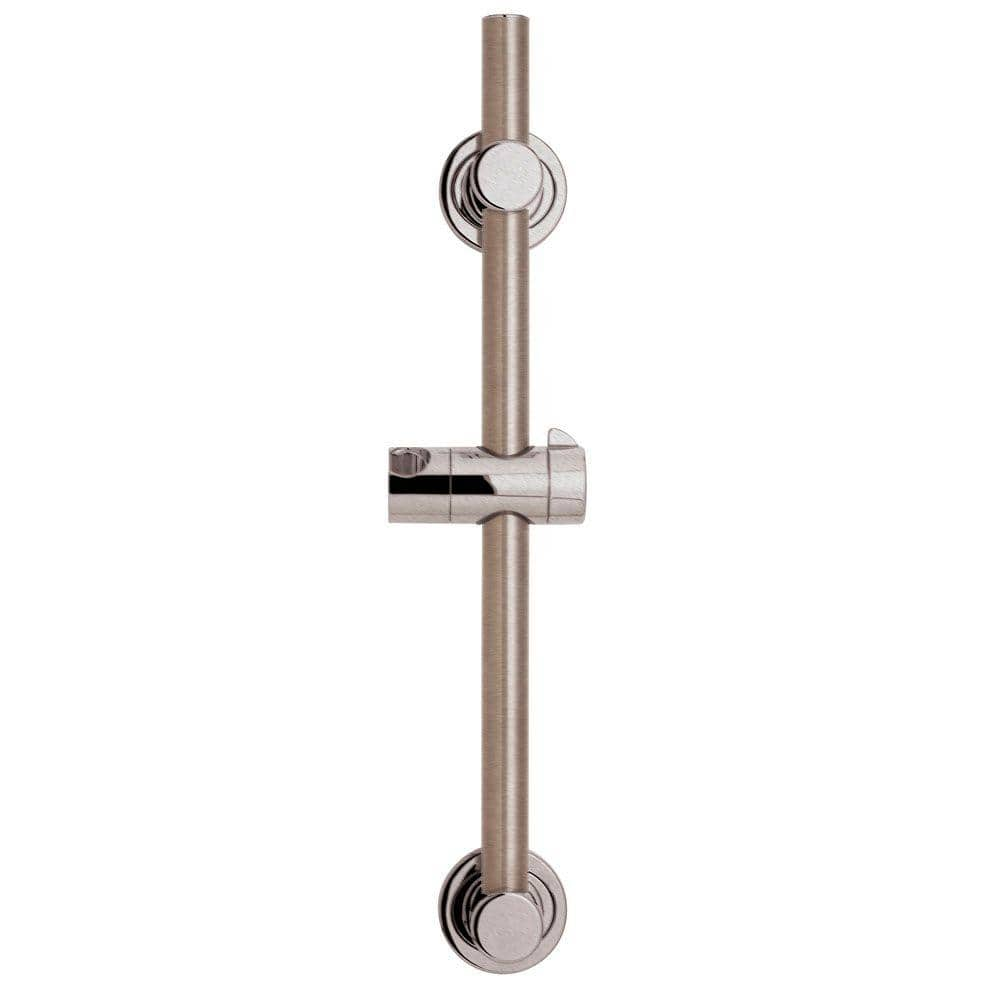 Speakman 24 in. ADA Slide/Grab Bar in Brushed Nickel