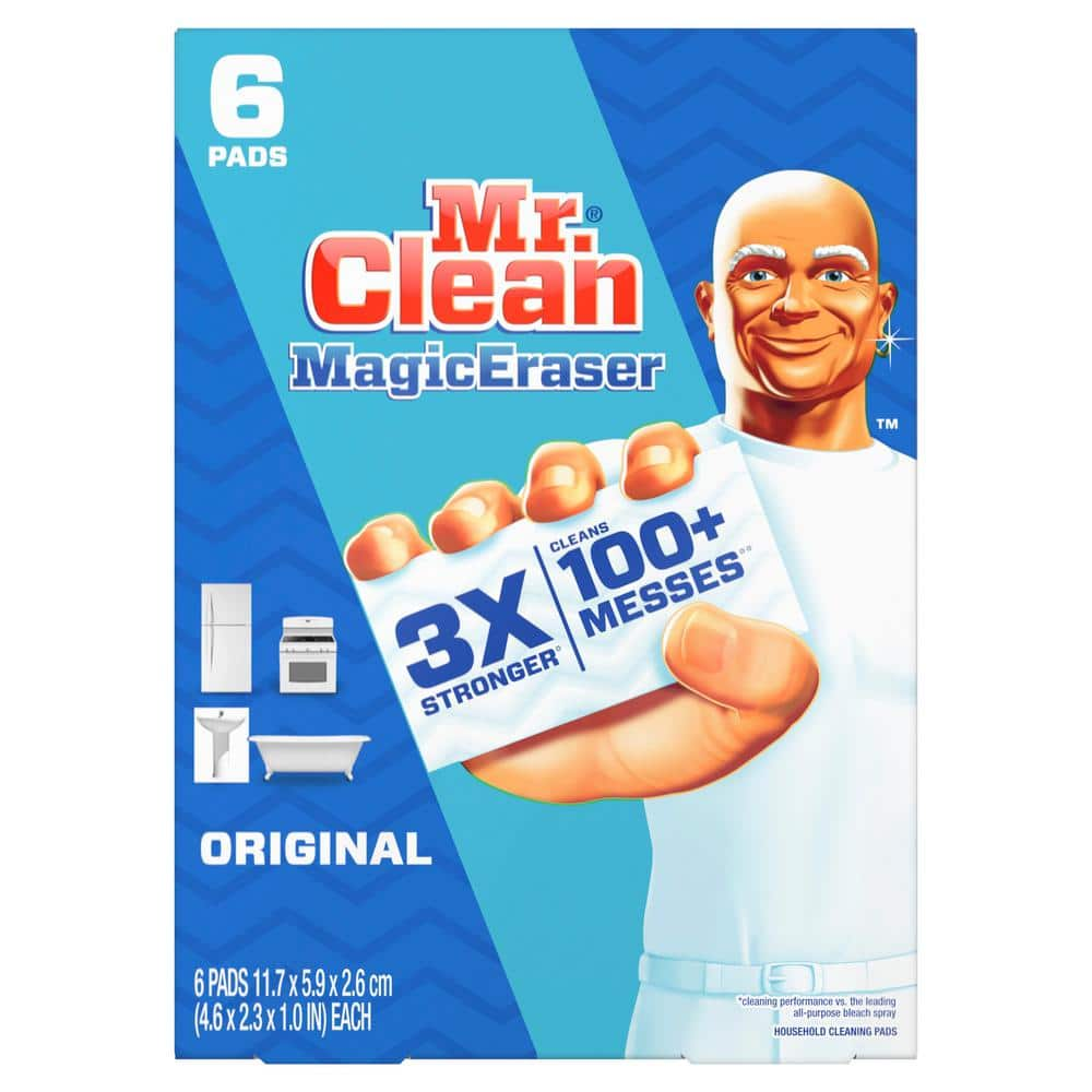 Mr. Clean Magic Eraser Sponge (6-Count) 003700079009 - The Home Depot