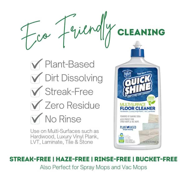 QUICK SHINE 27 oz. Multi-Surface Floor Cleaner 11151 - The