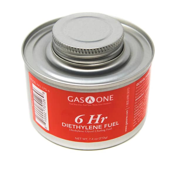GASONE GASONE CFD6 Gas One 6 Hr Cooking Wick Liquid Safe Fuel for