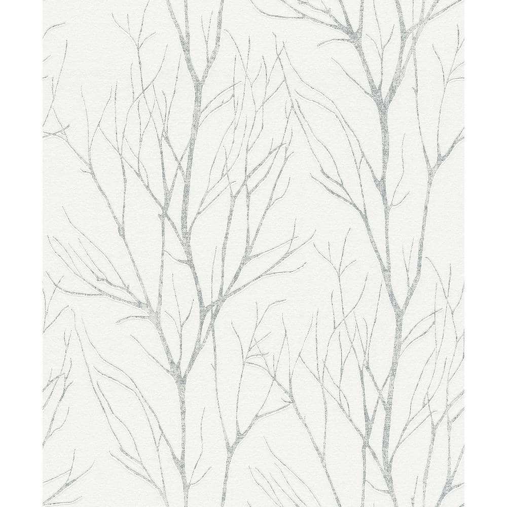BoTanical White Vinyl Peelable Roll (Covers 57.8 sq. ft.)