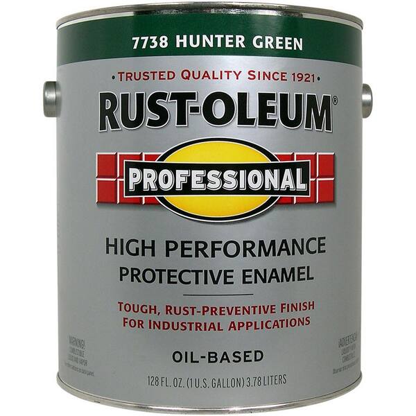 Rust-Oleum Professional Gloss Hunter Green 1 Gallon Oil Based Enamel-DISCONTINUED