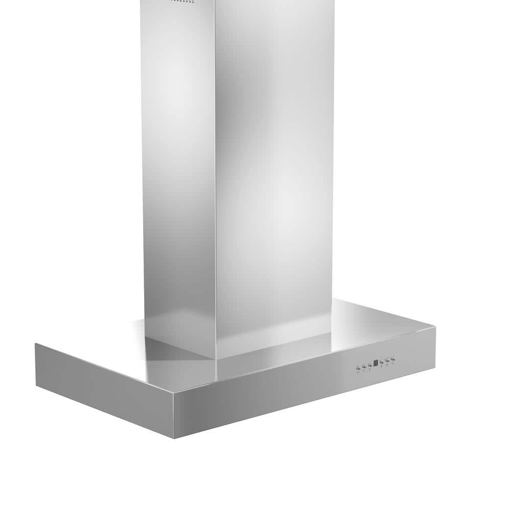 36" Brushed Stainless Steel Island Range Hood