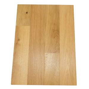 2 Common Red Oak 3/4 in. T x 2-1/4 in. W x Varying L Unfinished Solid Hardwood Flooring (19.5 sq. ft. / bundle)