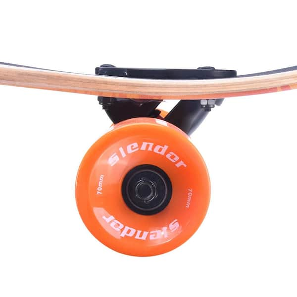 SEEUTEK Cosmo 42 in. Desert Longboard Skateboard Drop Through Deck