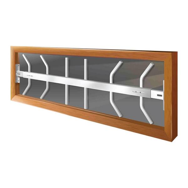 Mr. Goodbar Swing-Away 42 In. To 54 In. Adjustable Width 1-Bar Window ...