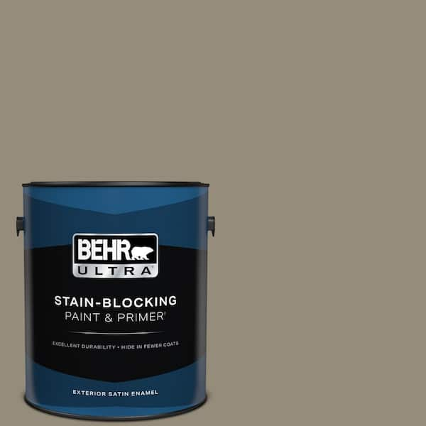 BEHR ULTRA 1 gal. #770D-5 Carriage Door Satin Enamel Exterior Paint & Primer