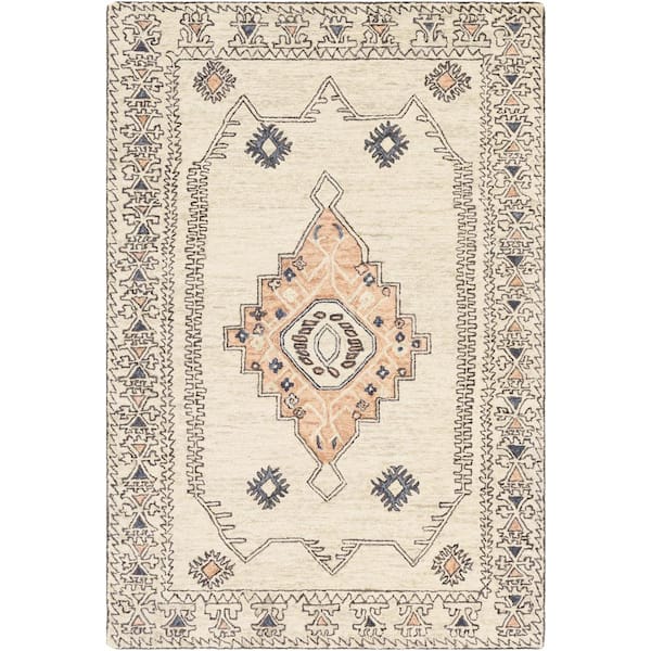 Livabliss Urfa Gray Traditional 2 ft. x 3 ft. Indoor Area Rug