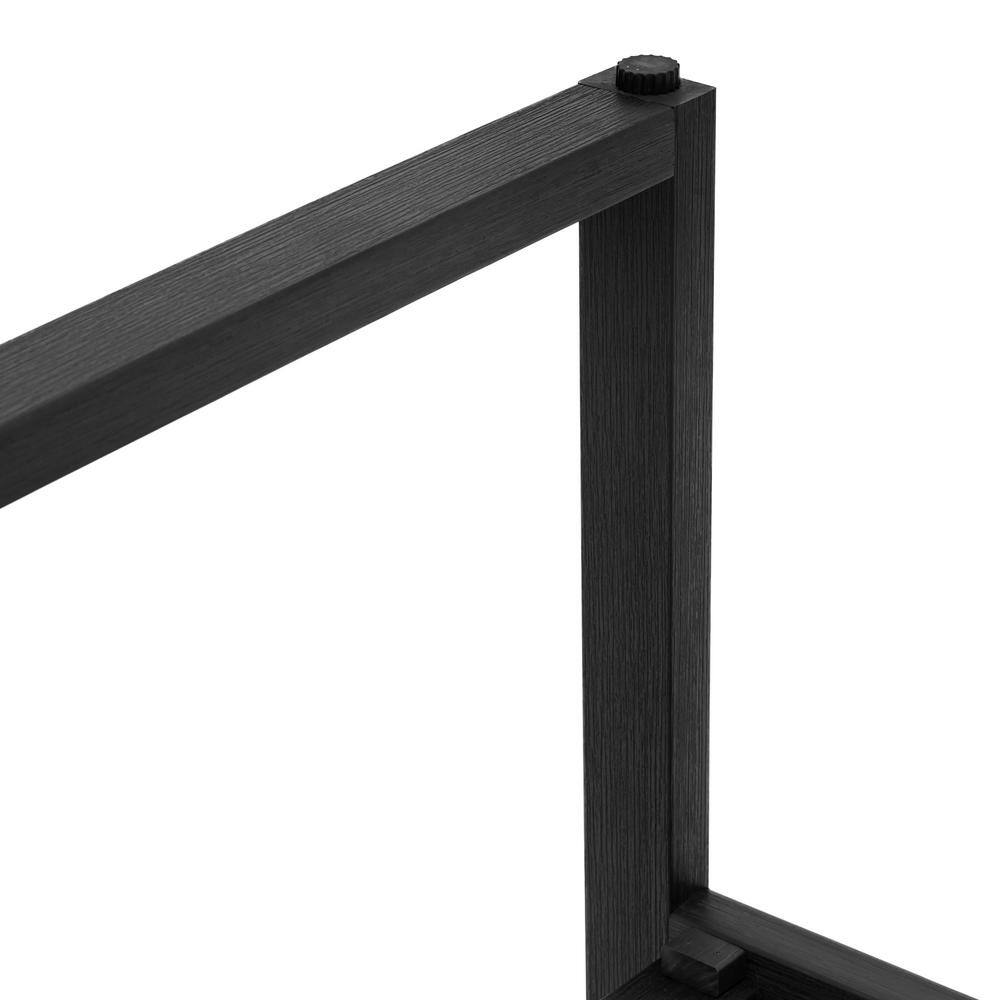 Black Metal Frame All-Weather Outdoor Dining Armchairs Set