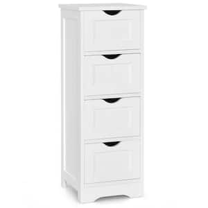 Free Standing 4-Drawer Storage Cabinet