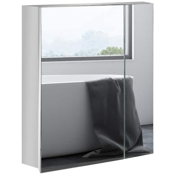 21 in. W x 23.5 in. H Rectangular Medicine Cabinet with Mirror