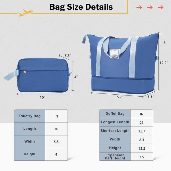 ★TOUT Y EST★ WASHBACK FRESH AERIAL BLUE KLBBW01ABBL Merax 4-Piece Blue Expandable ABS Hardshell Spinner 20 in
