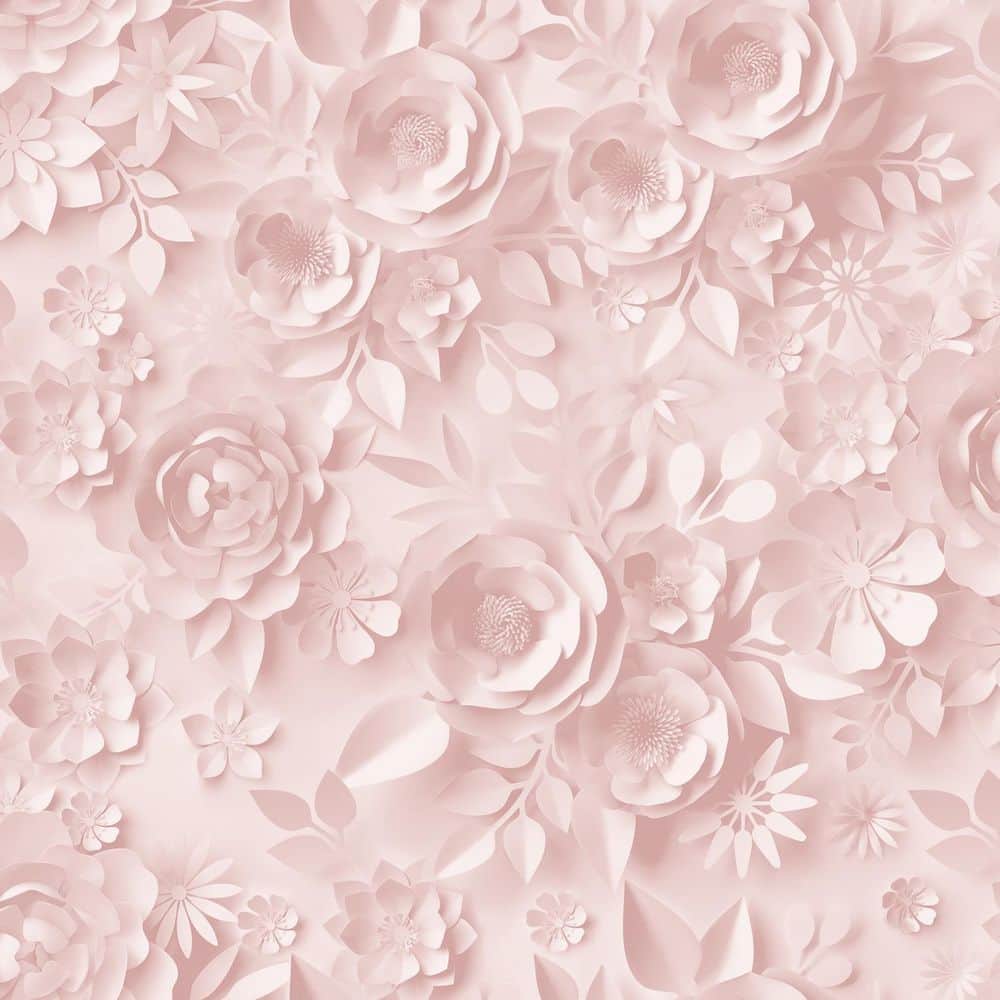 Paper Flowers Pink Wallpaper Sample price history on PriceWatchPro