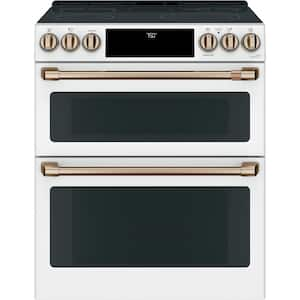 GE 30 in. 5.3 cu. ft. Slide-In Gas Range in Stainless Steel with Griddle  JGSS66SELSS - The Home Depot