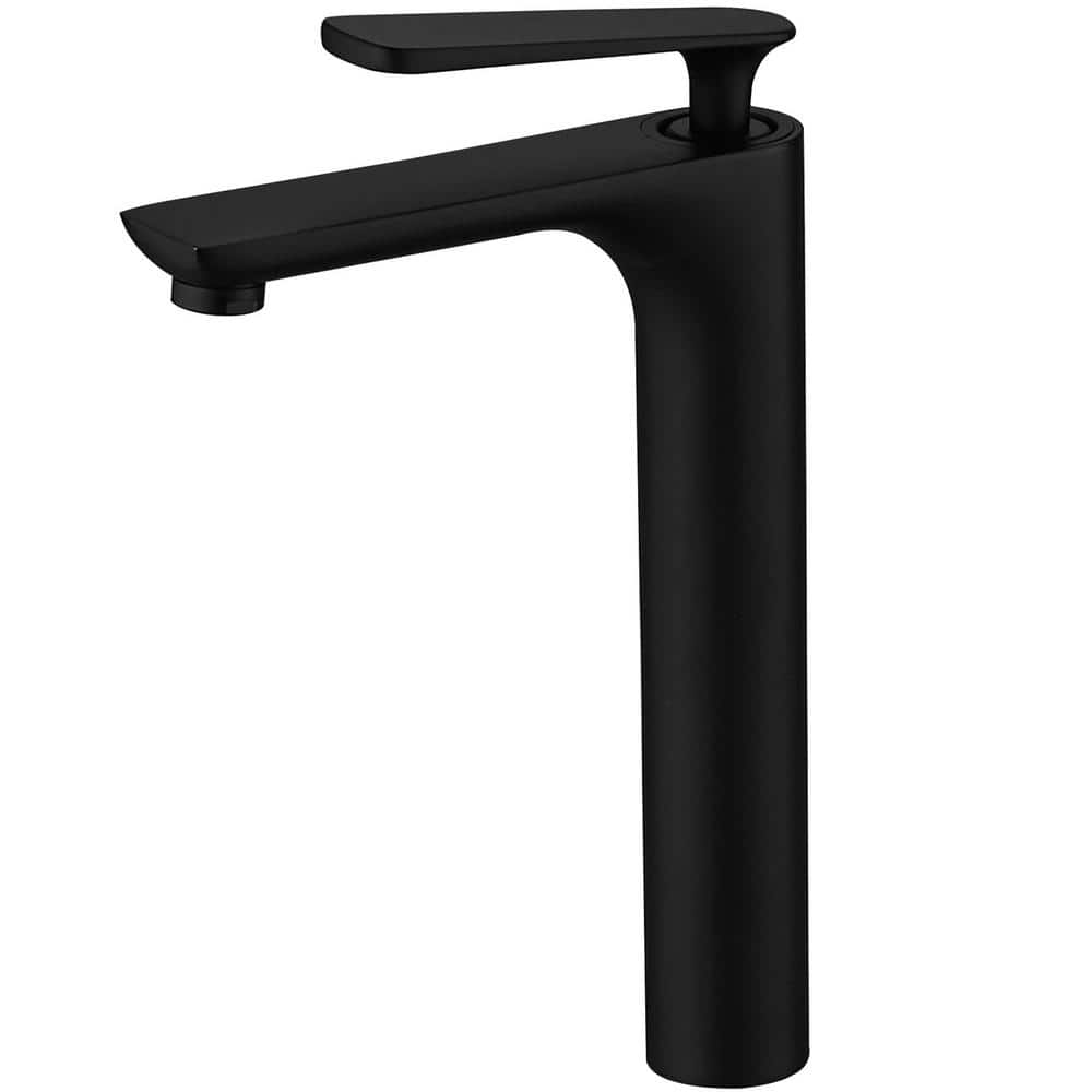 Single Handle Waterfall Vessel Sink Faucet in Matte Black price history on PriceWatchPro