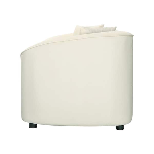 CHRISTOPHER KNIGHT HOME Nymora 87.25 in. Modern 3-Seater
