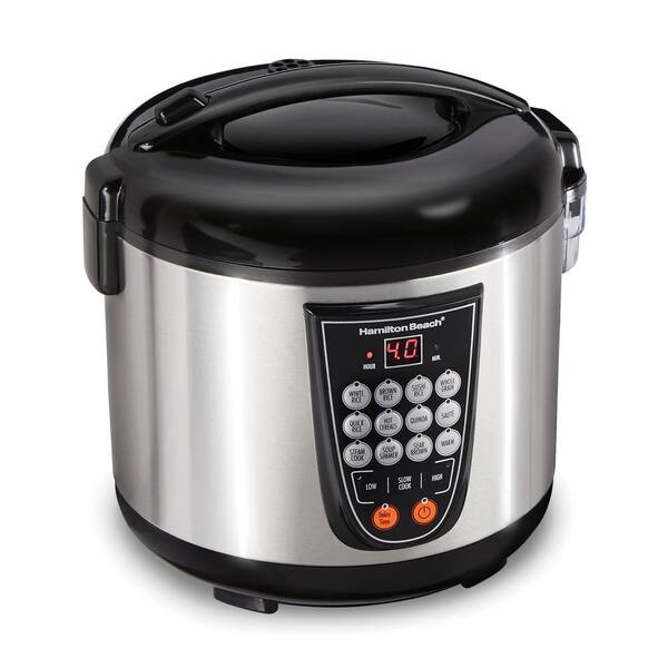 Hamilton Beach 4.5 qt Silver Stainless Steel Programmable Multi-Cooker -  Ace Hardware