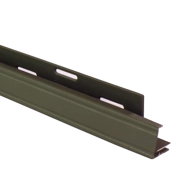 Novik NovikTrim 1.25 in. x 72 in. 2-Piece Polymer Trim/J-Channel in Brunswick Green (20 Per Box)