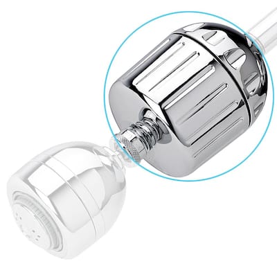 High Output2 3-1/2 in. Shower Filter in Chrome