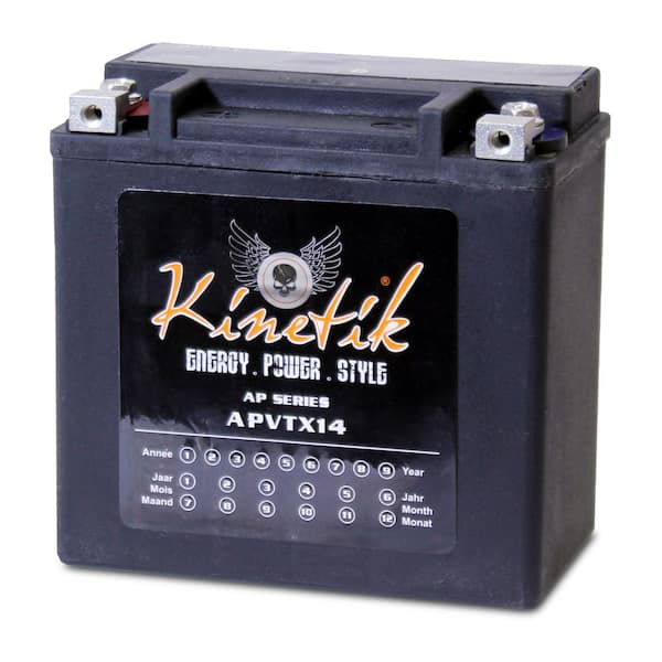 UPG Sealed AGM V-Twin Heavy Duty 12-Volt 12 Ah Capacity HD Terminal Battery