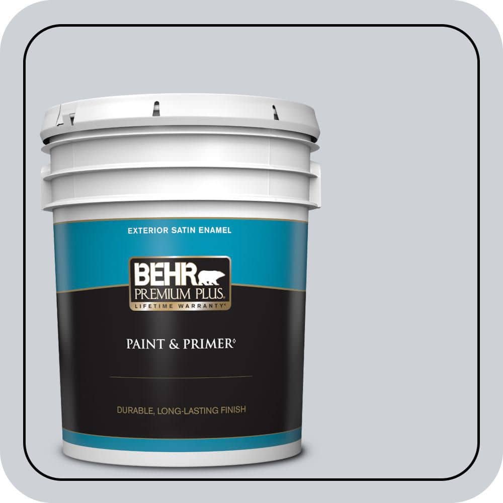 5 gal. #MQ3-61 Moonlit Snow Satin Enamel Exterior Paint & Primer price history on PriceWatchPro