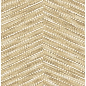 Pina Brown Chevron Weave Strippable Roll (Covers 56.4 sq. ft.)