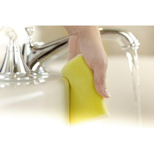 Scotch-Brite Dobie 2.6 in. x 4.3 in. x 0.5 in. All-Purpose Cleaning Pad  (3-Pack) 723-2F-CC - The Home Depot