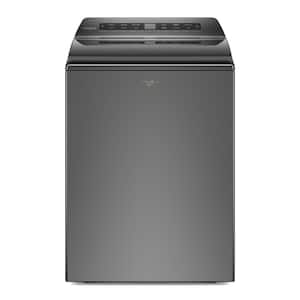 4.7 cu. ft. Top Load Washer with Agitator, Adaptive Wash Technology and Quick Wash Cycle in Chrome Shadow