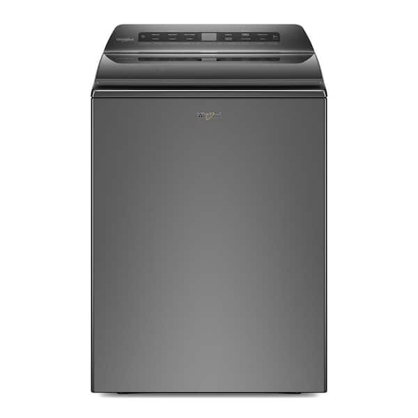 Whirlpool WTW5105HC- 4.7 cu. ft. Top Load Washer with Agitator, Adaptive Wash Technology and Quick Wash Cycle in Chrome Shadow