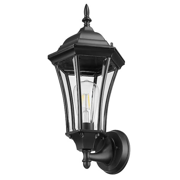 Acclaim Lighting Brynmawr Collection 1-Light Matte Black Outdoor Wall Lantern Sconce