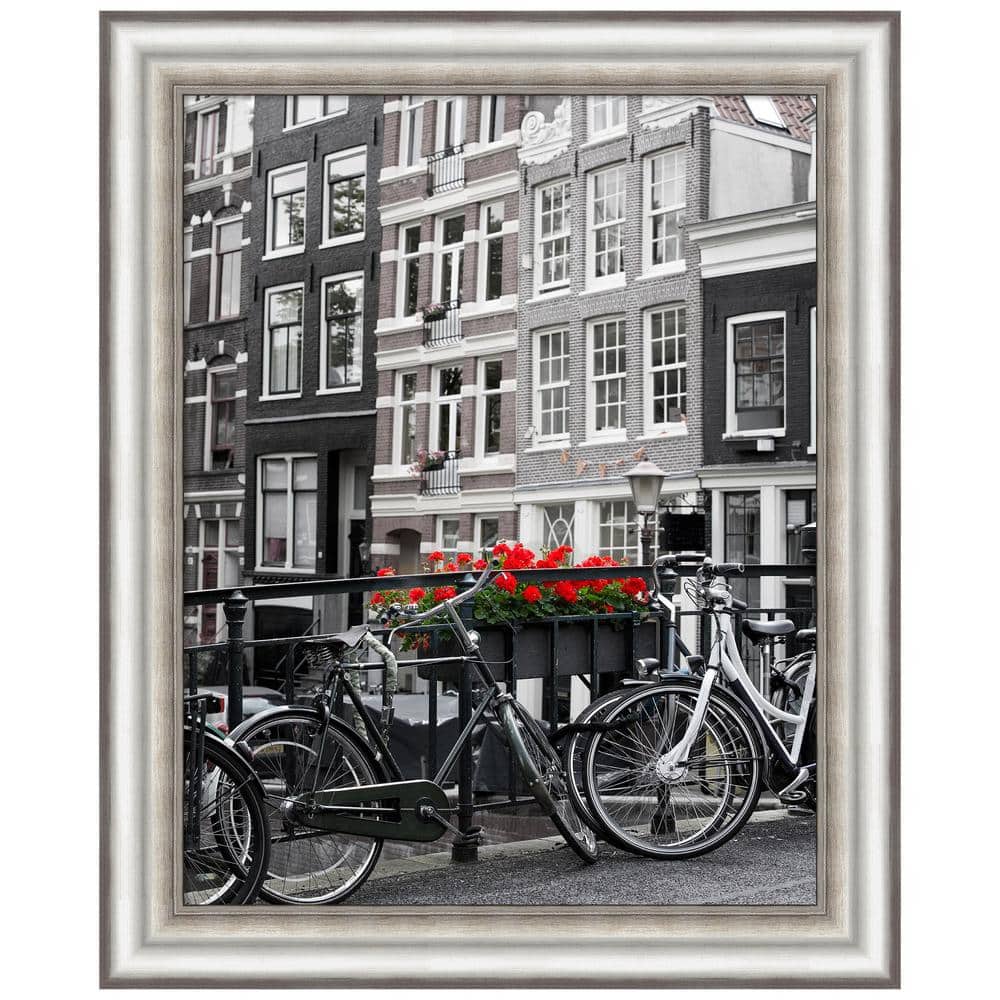 Classic Silver Polystyrene Wall Picture Frame 22x28