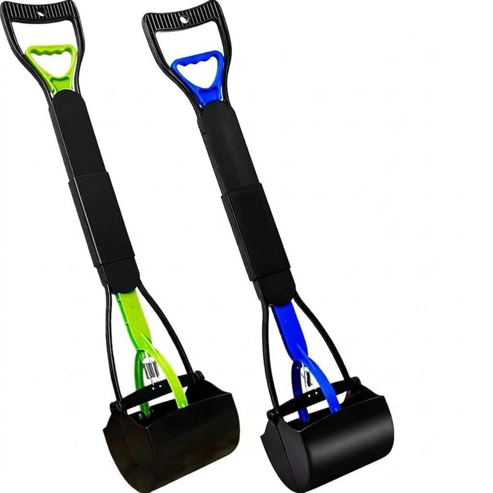 2-Piece Pooper Scooper Set Heavy Duty Long Handle Pet Waste Grabber for Yard Grass Gravel High Strength Material price history on PriceWatchPro