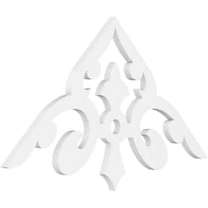 1 in. x 36 in. x 18 in. (12/12) Pitch Whitman Gable Pediment Architectural Grade PVC Moulding