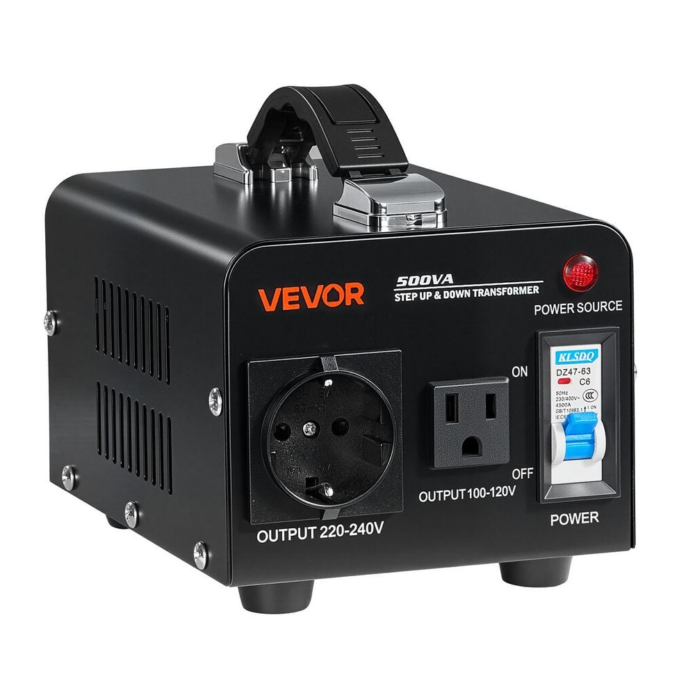 Voltage Converter Transformer, 500VA, Heavy Duty Step Up/Down Power Transformer, Convert from 110V-220V and 220V-110V price history on PriceWatchPro