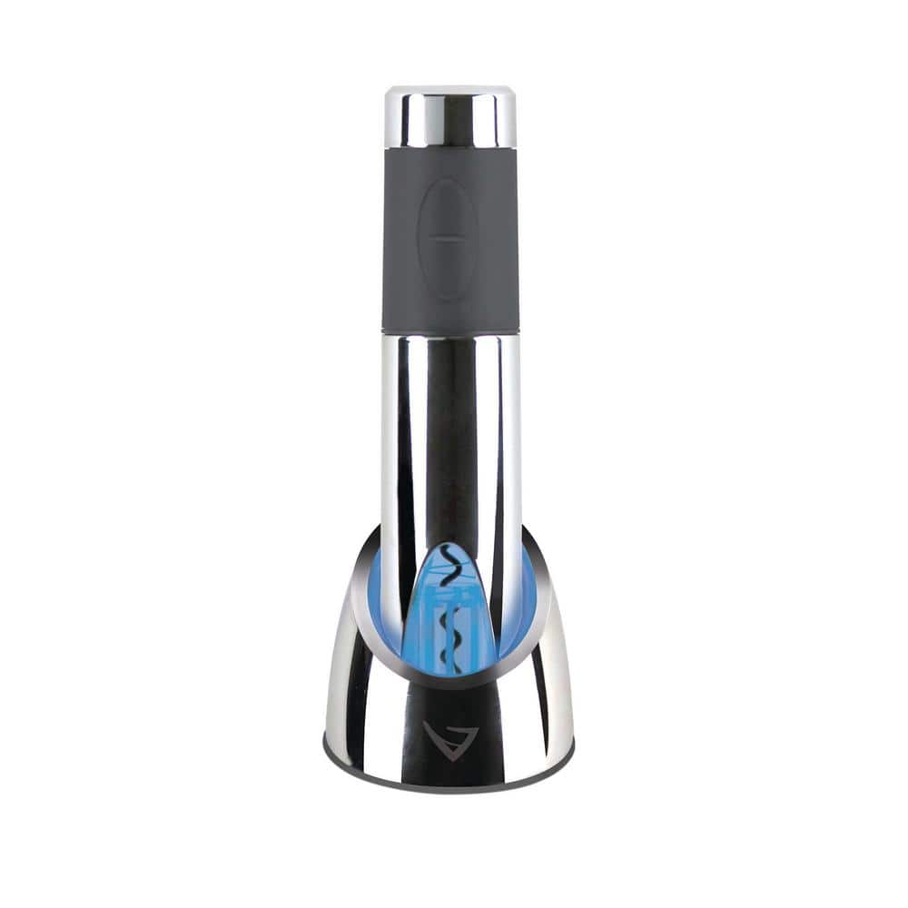 VINTURI Volt9046 Electric Rechargeable Wine Opener with Base and Foil
